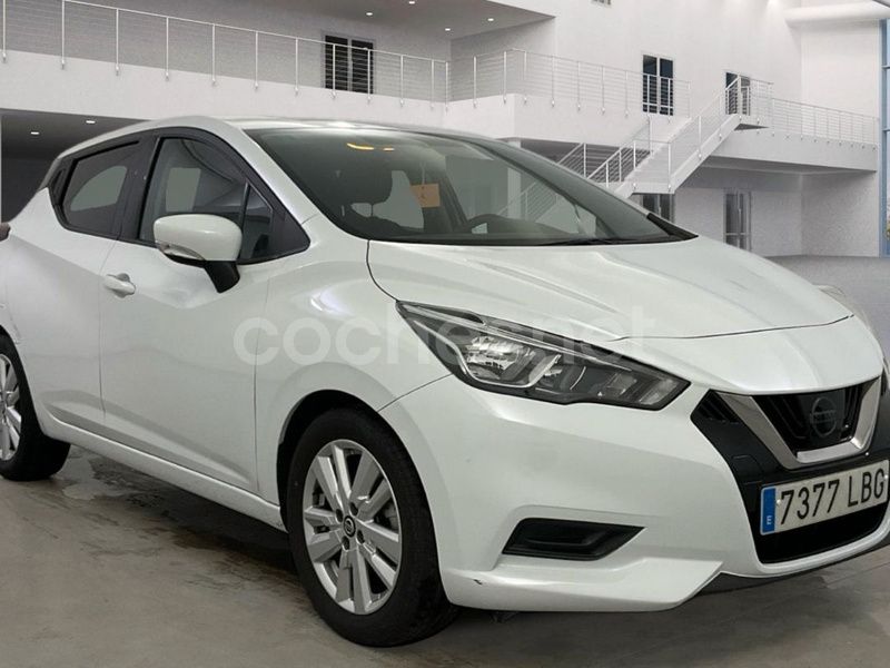 Blanco Usado 2019 Nissan Micra Acenta Utilitario | 7900 € (Buen precio) - Imagen 1/4