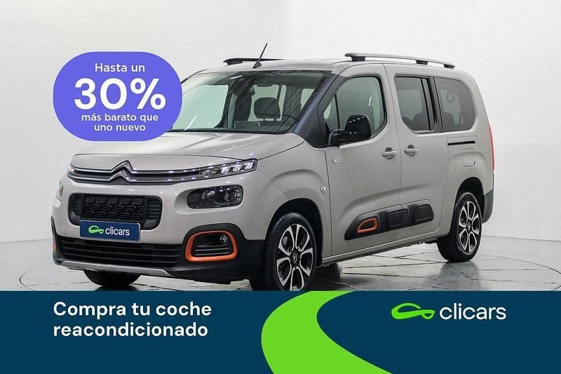 Gris Usado 2022 Citroën Berlingo Shine Monovolumen | 23.490 € (Precio justo) - Imagen 1/4