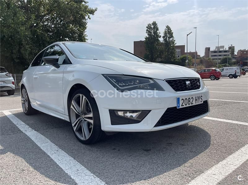 Blanco Usado 2014 Seat Leon ST FR Familiar | 12.500 € (Un poco caro) - Imagen 1/4