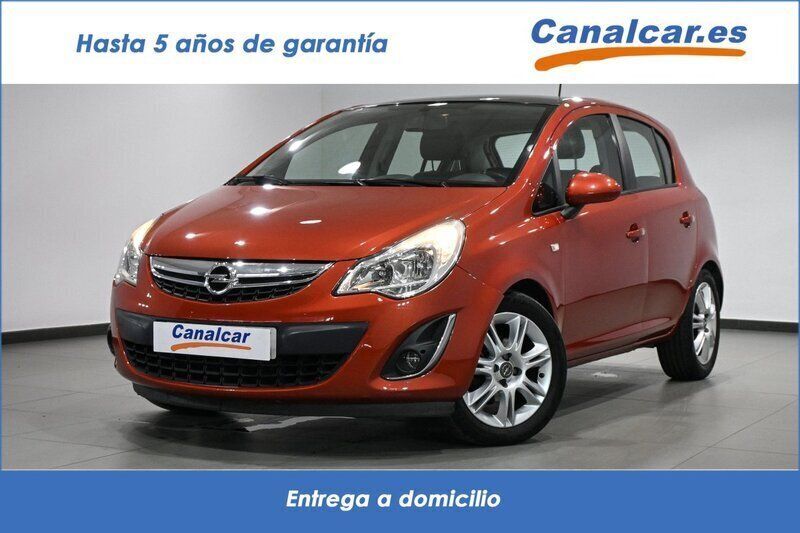 Rojo Usado 2012 Opel Corsa Cosmo | 4990 € (Buen precio) - Imagen 1/4