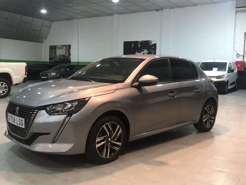Gris Usado 2021 Peugeot 208 Allure Utilitario | 13.490 € (Precio justo) - Imagen 1/4