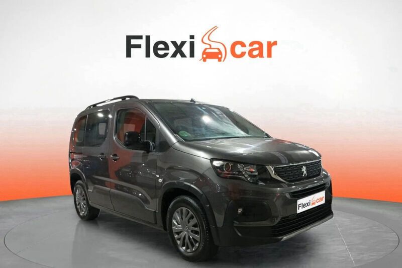 Gris Usado 2023 Peugeot Rifter GT Monovolumen | 19.490 € (Super precio) - Imagen 1/4