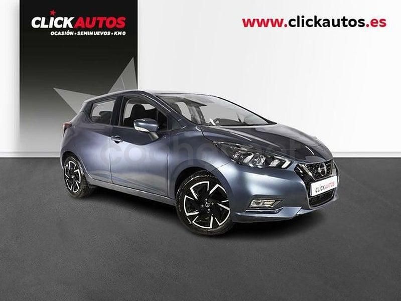 Usado Nissan Micra Acenta 92 CV (67 kW) 2023 Gris / plata Utilitario