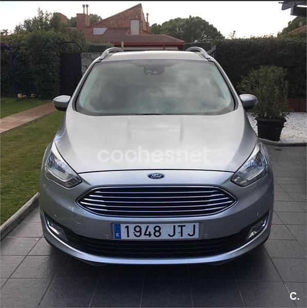Gris / plata Usado 2016 Ford Grand C-Max Titanium Monovolumen | 12.900 € (Precio justo) - Imagen 1/4