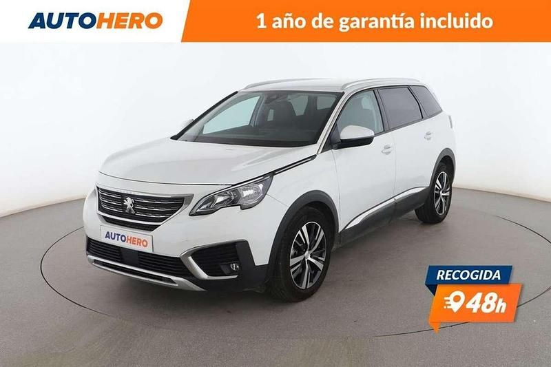 Blanco Usado 2019 Peugeot 5008 Allure Monovolumen | 17.237 € (Precio justo) - Imagen 1/3