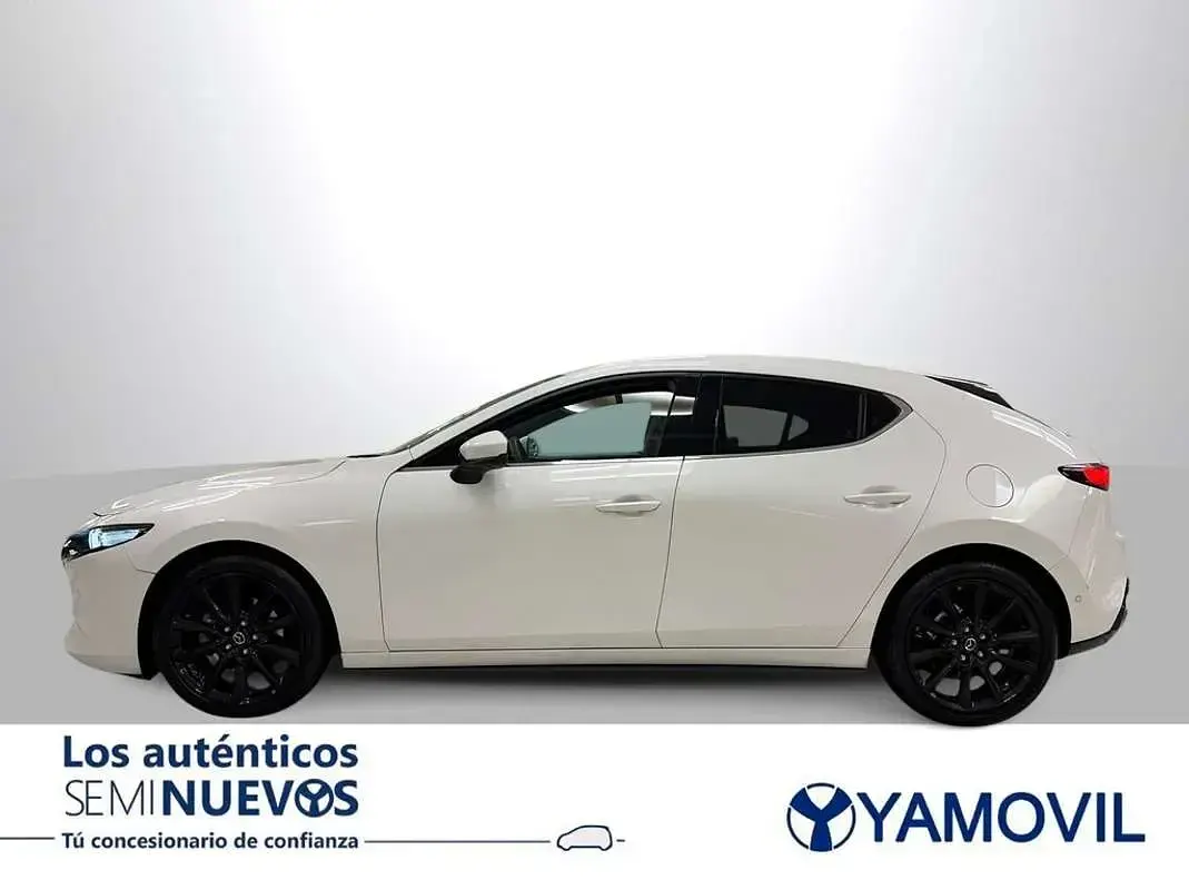 Brugt Mazda 3 179 HK (131 kW) 2019 Hvid Hatchback