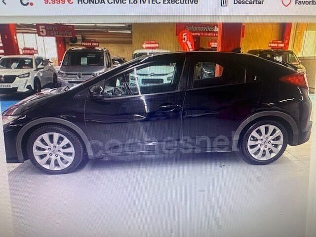 Usado Honda Civic Executive 142 CV (104 kW) 2013 Negro Berlina