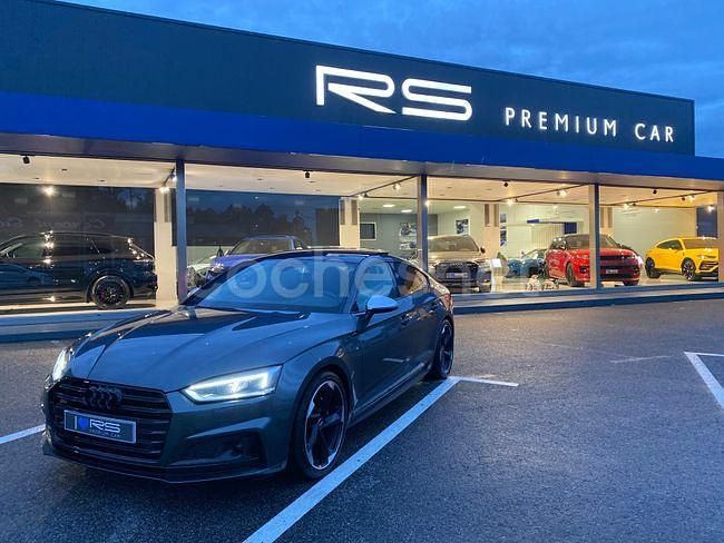 Gris / plata Usado 2017 Audi A5 Sportback Exclusive Utilitario | 41.990 € (Caro) - Imagen 1/4