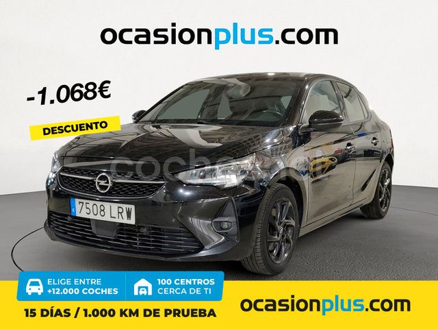 Negro Usado 2021 Opel Corsa GS Line Berlina | 11.400 € (Precio justo) - Imagen 1/4