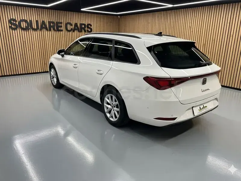 Brugt Seat Leon Style 115 HK (84 kW) 2022 Hvid Stationcar
