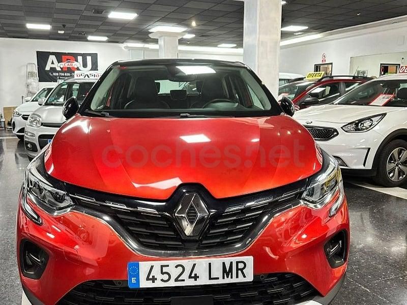 Usado Renault Captur Intens 140 CV (102 kW) 2021 Granate SUV