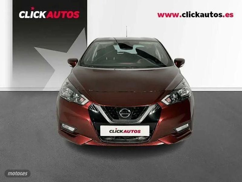 Usado Nissan Micra Acenta 92 CV (67 kW) 2021 Rojo Utilitario