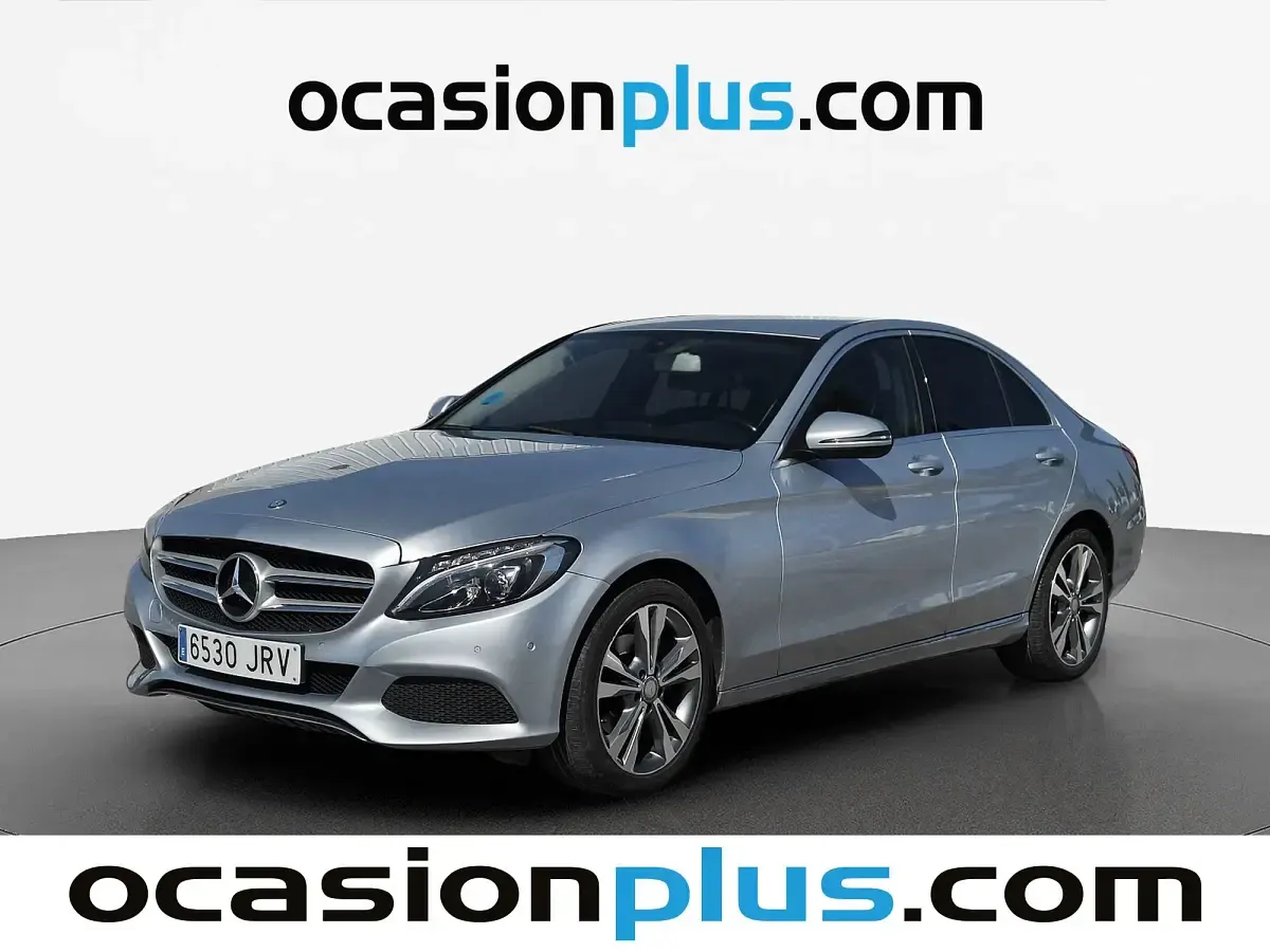 Usado Mercedes C220 Avantgarde 170 CV (125 kW) 2016 Gris plata Berlina