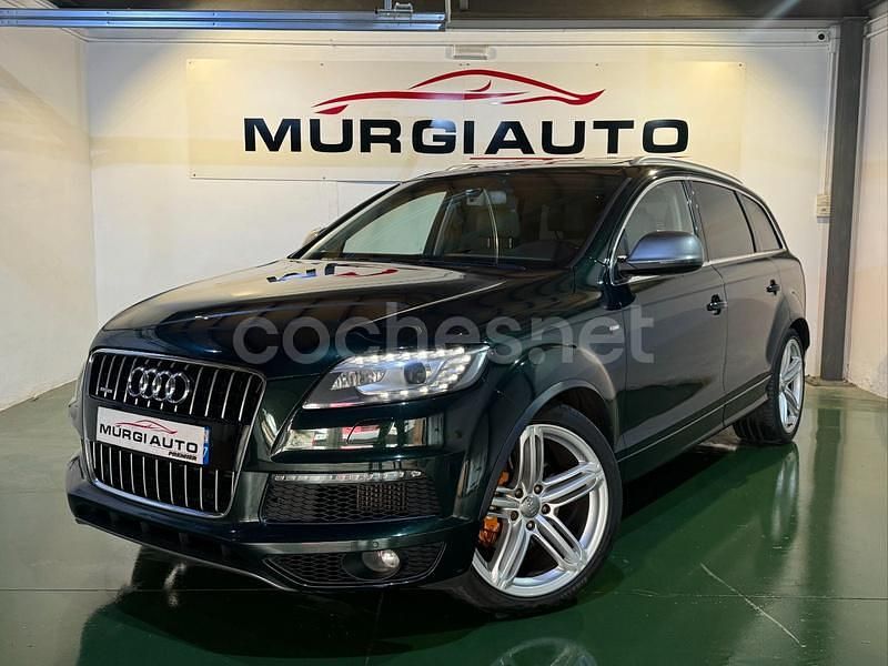 Verde Usado 2014 Audi Q7 Ambition SUV | 25.999 € (Precio justo) - Imagen 1/4