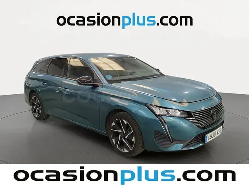 Usado Peugeot 308 SW Allure 130 CV (95 kW) 2024 Azul Familiar