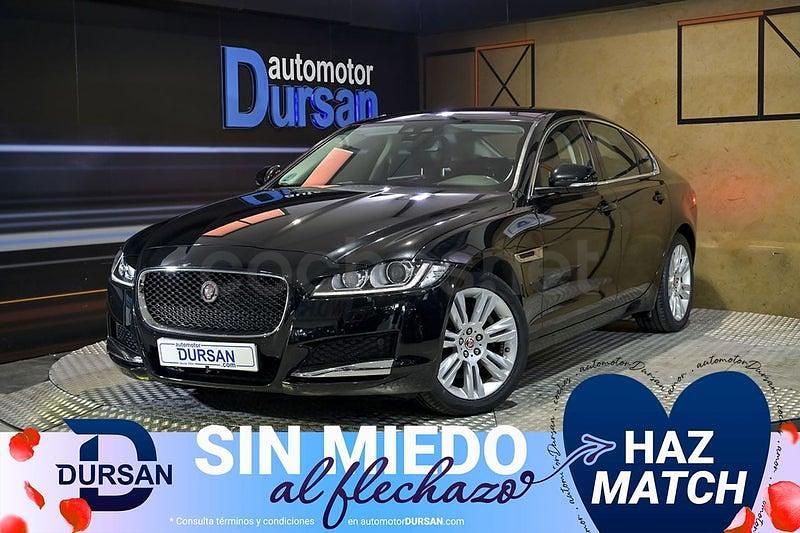 Negro Usado 2017 Jaguar XF Portfolio Berlina | 15.990 € (Precio justo) - Imagen 1/4