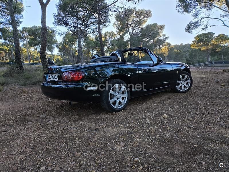 Usado Mazda MX5 110 CV (80 kW) 2003 Verde Descapotable