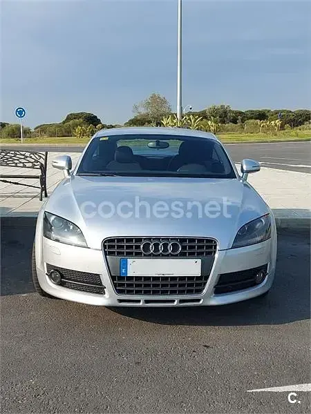 Usado Audi TT 160 CV (117 kW) 2009 Gris / plata Coupe