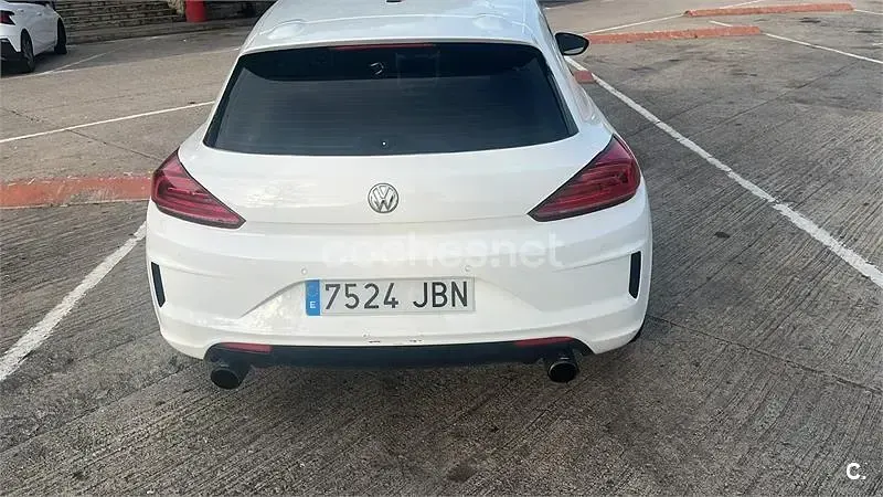 Usado VW Scirocco R-line 122 CV (89 kW) 2014 Blanco Coupe