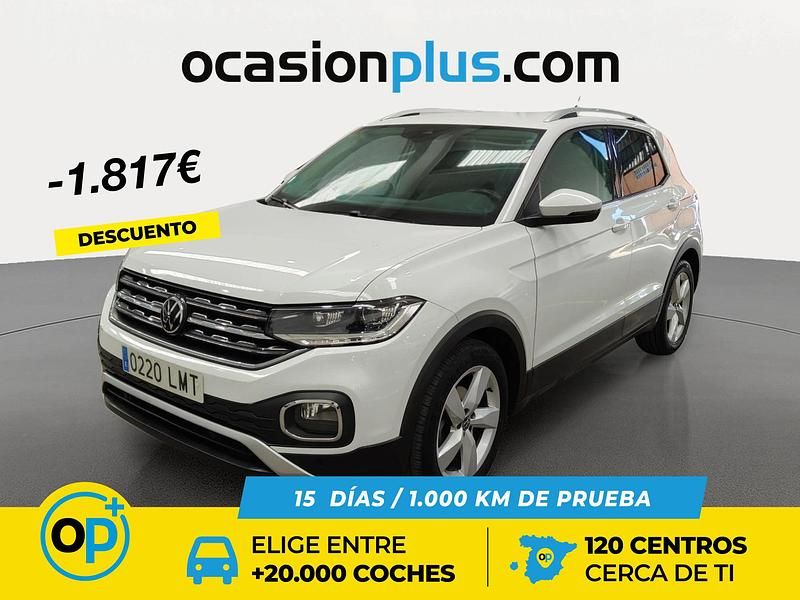 Blanco Usado 2021 VW T-Cross Sportline SUV | 19.990 € (Un poco caro) - Imagen 1/4