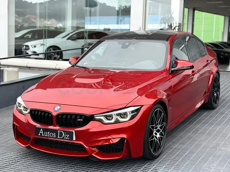 Usado BMW M3 Competition Edition 450 CV (330 kW) 2018 Naranja Berlina