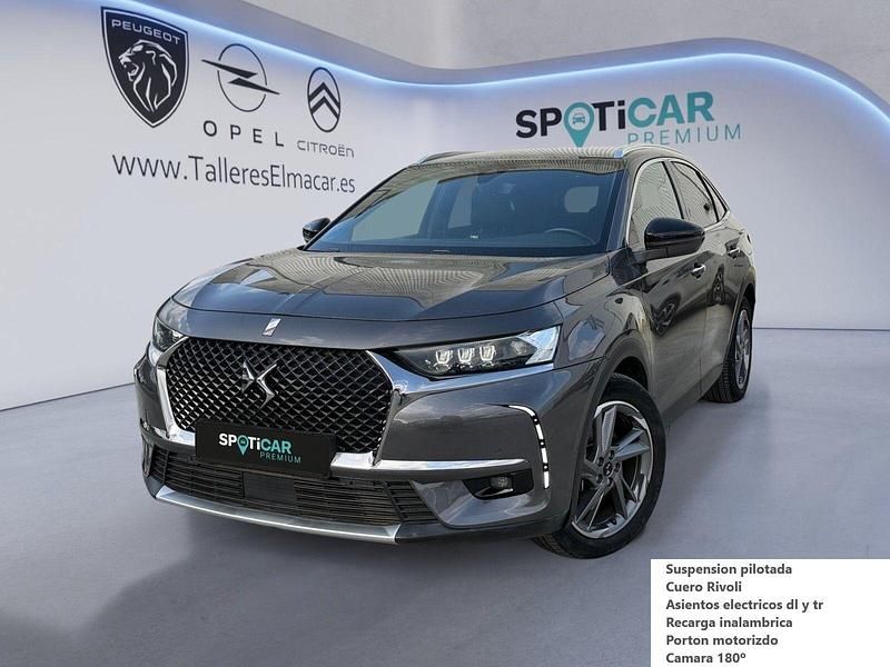 Usado DS Automobiles DS7 Crossback Rivoli 300 CV (220 kW) 2021 Gris / plata SUV