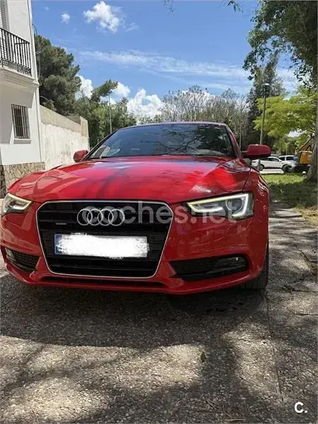 Usado Audi A5 Sportback S-Line 190 CV (139 kW) 2015 Rojo Utilitario