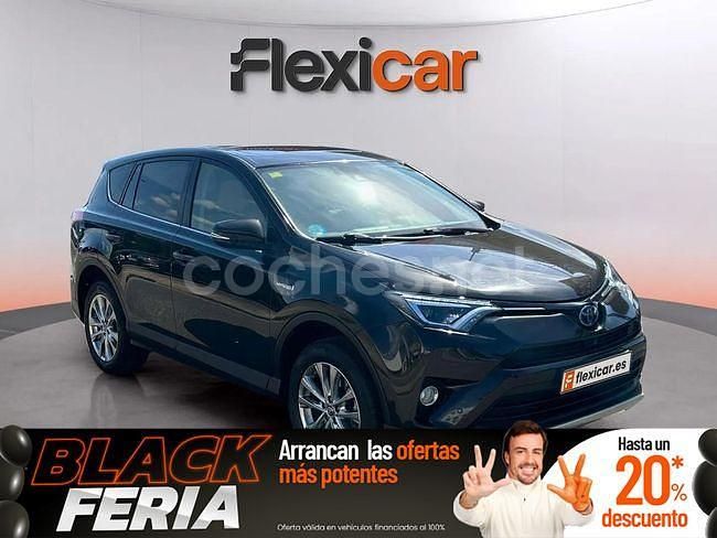 Negro Usado 2016 Toyota RAV4 Hybrid Executive SUV | 21.990 € (Un poco caro) - Imagen 1/4