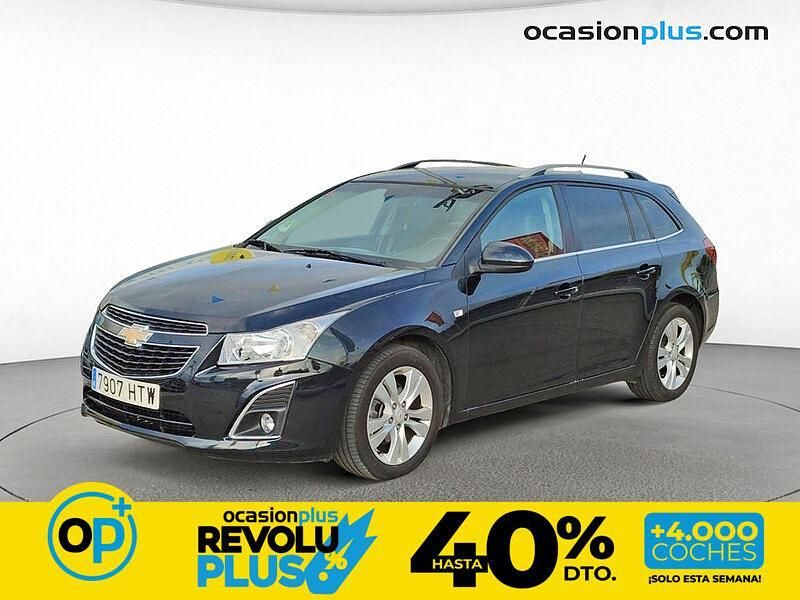 Usado Chevrolet Cruze LTZ 163 CV (119 kW) 2013 Negro Familiar