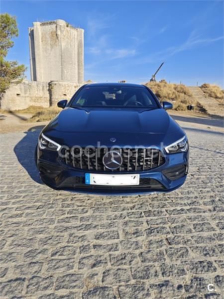 Usado Mercedes CLA200 156 CV (114 kW) 2019 Azul Berlina