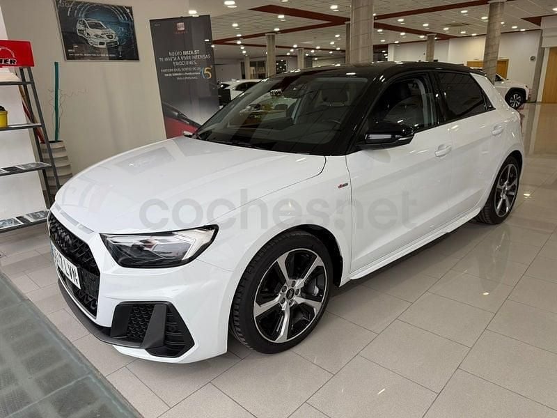 Blanco Usado 2021 Audi A1 Sportback S-Line Utilitario | 21.900 € (Precio justo) - Imagen 1/4