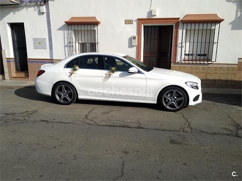 Blanco Usado 2015 Mercedes C220 AMG Berlina | 22.500 € (Precio justo) - Imagen 1/1