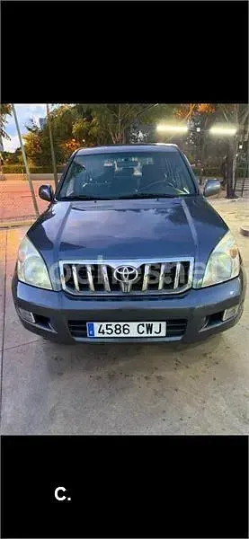 Usado Toyota Land Cruiser 163 CV (119 kW) 2004 Gris / plata SUV