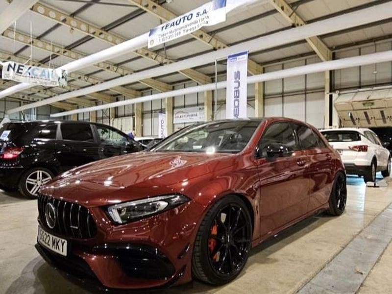 Usado Mercedes A45 AMG 421 CV (309 kW) 2022 Granate Berlina