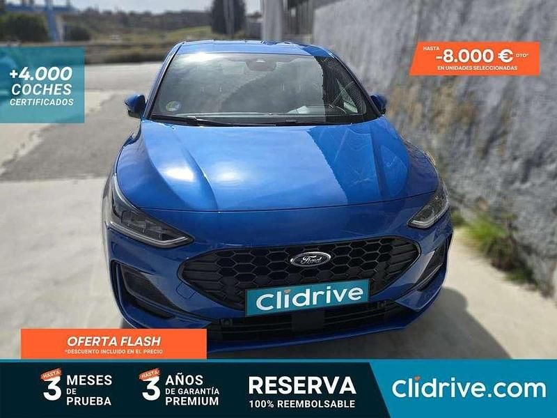 Usado Ford Focus ST-Line X 125 CV (91 kW) 2024 Azul Berlina