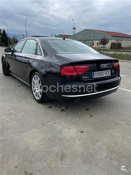 Usado Audi A8L 250 CV (183 kW) 2011 Negro Berlina