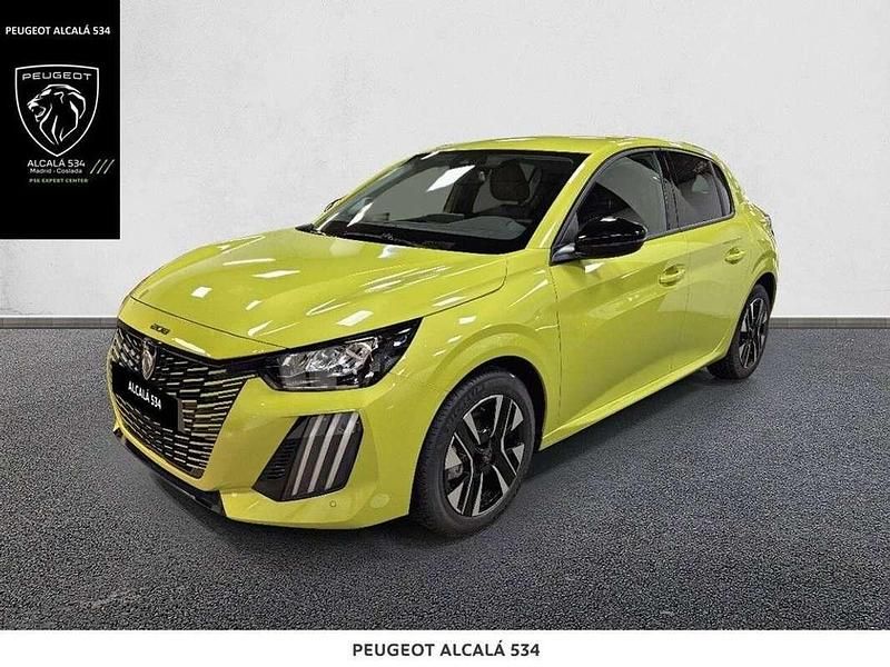 Amarillo Nuevo 2025 Peugeot e-208 Allure Utilitario | 28.994 € (Caro) - Imagen 1/4