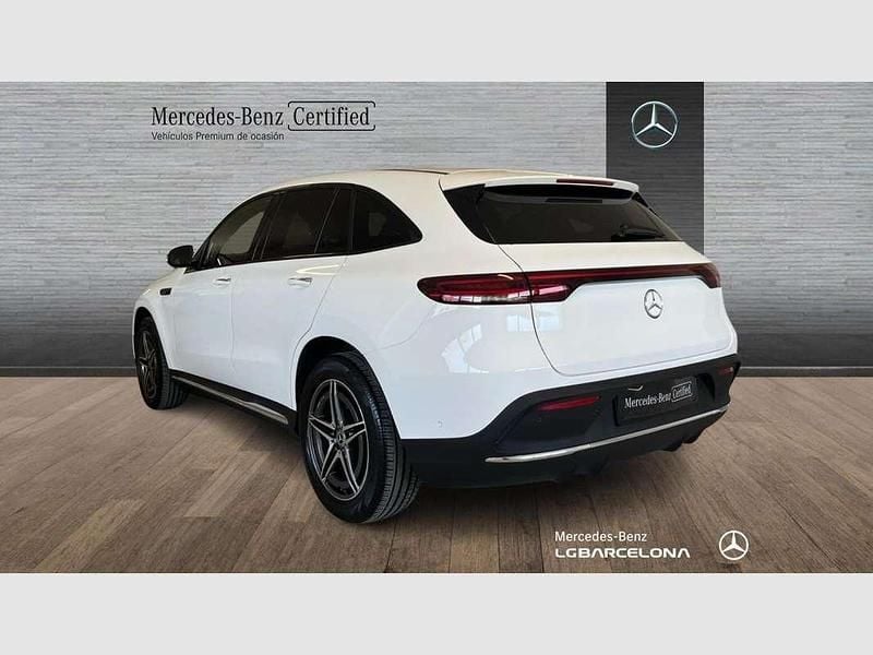 Usado Mercedes EQC400 300 kW (408 CV) 2022 Blanco SUV