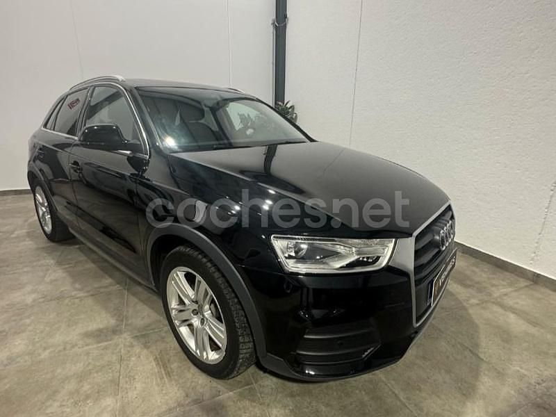 Usado Audi Q3 150 CV (110 kW) 2016 Negro SUV
