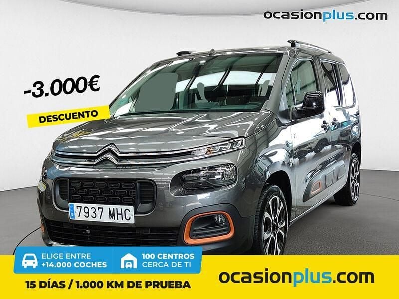 Gris Usado 2023 Citroën Berlingo Business Class Monovolumen | 19.690 € (Precio justo) - Imagen 1/4
