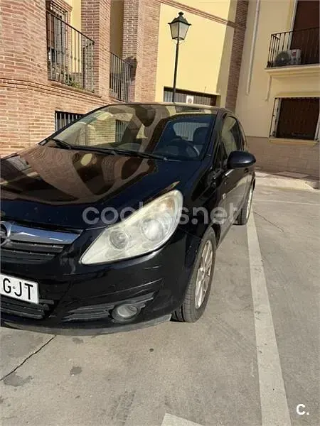 Usado Opel Corsa Sport 75 CV (55 kW) 2008 Negro Utilitario