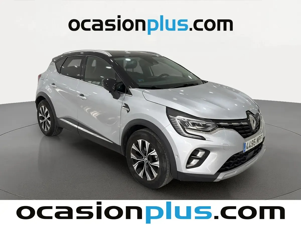 Usado Renault Captur Techno 91 CV (66 kW) 2024 Gris SUV