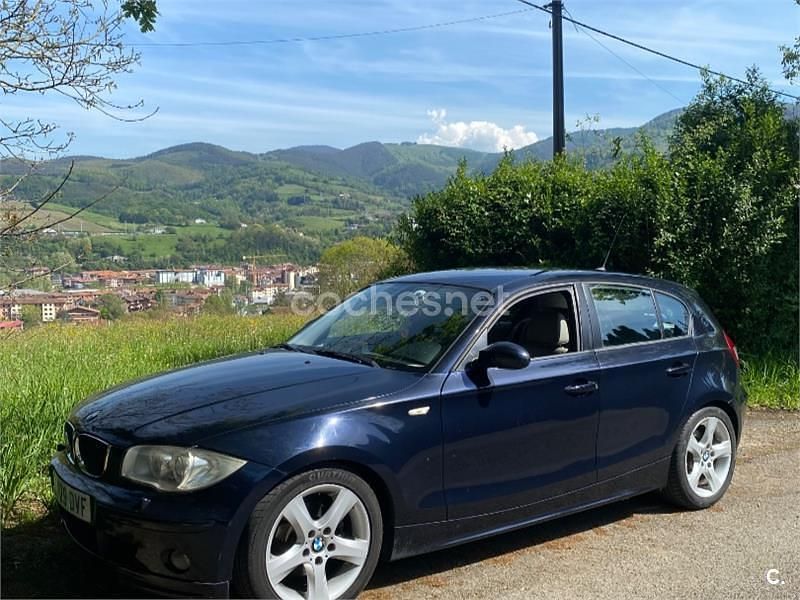Usado BMW 120 150 CV (110 kW) 2006 Azul Utilitario