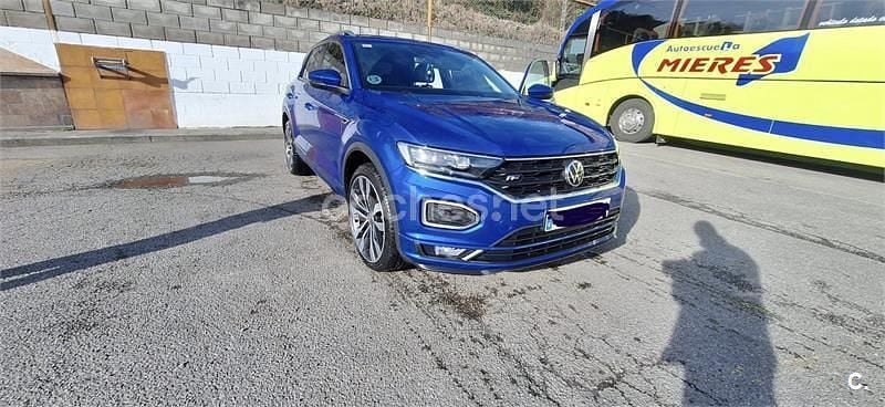 Usado VW T-Roc Sportline 150 CV (110 kW) 2021 Azul SUV