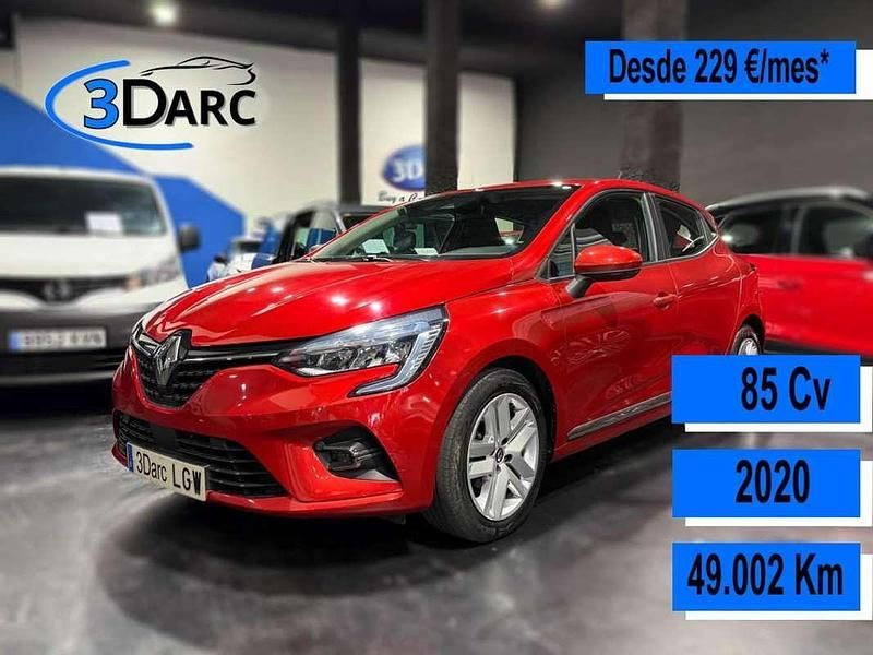 Rojo Usado 2020 Renault Clio V Intens Utilitario | 12.636 € (Precio justo) - Imagen 1/4
