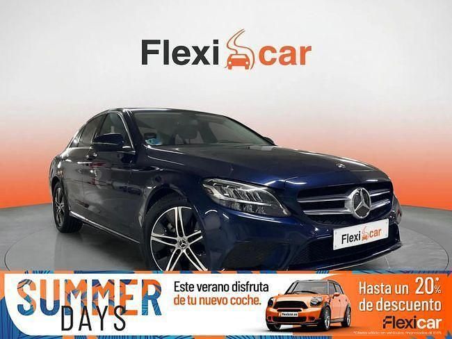 Usado Mercedes C200 184 CV (135 kW) 2020 Azul Berlina