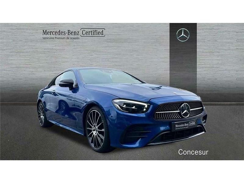 Usado Mercedes E450 367 CV (269 kW) 2023 Azul Coupe