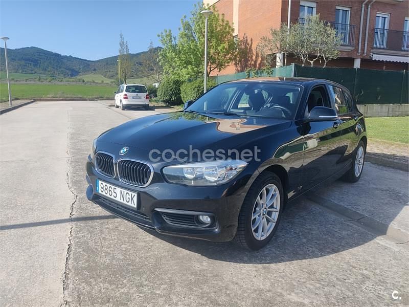 Usado BMW 118 136 CV (100 kW) 2015 Negro Utilitario