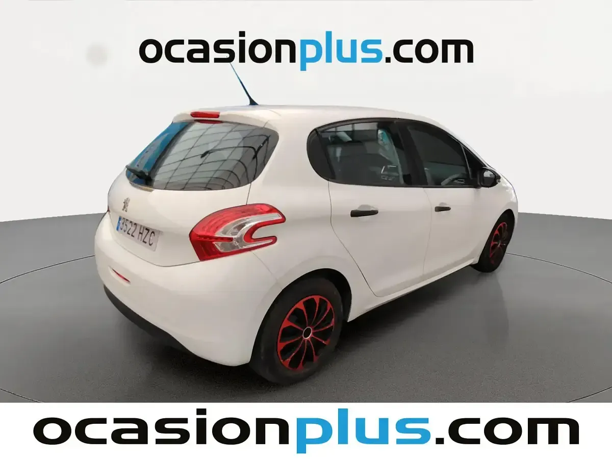 Usado Peugeot 208 Business-Line 68 CV (50 kW) 2014 Blanco Utilitario