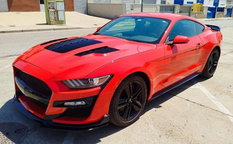 Rojo Usado 2016 Ford Mustang Convertible Descapotable | 28.600 € (Buen precio) - Imagen 1/4